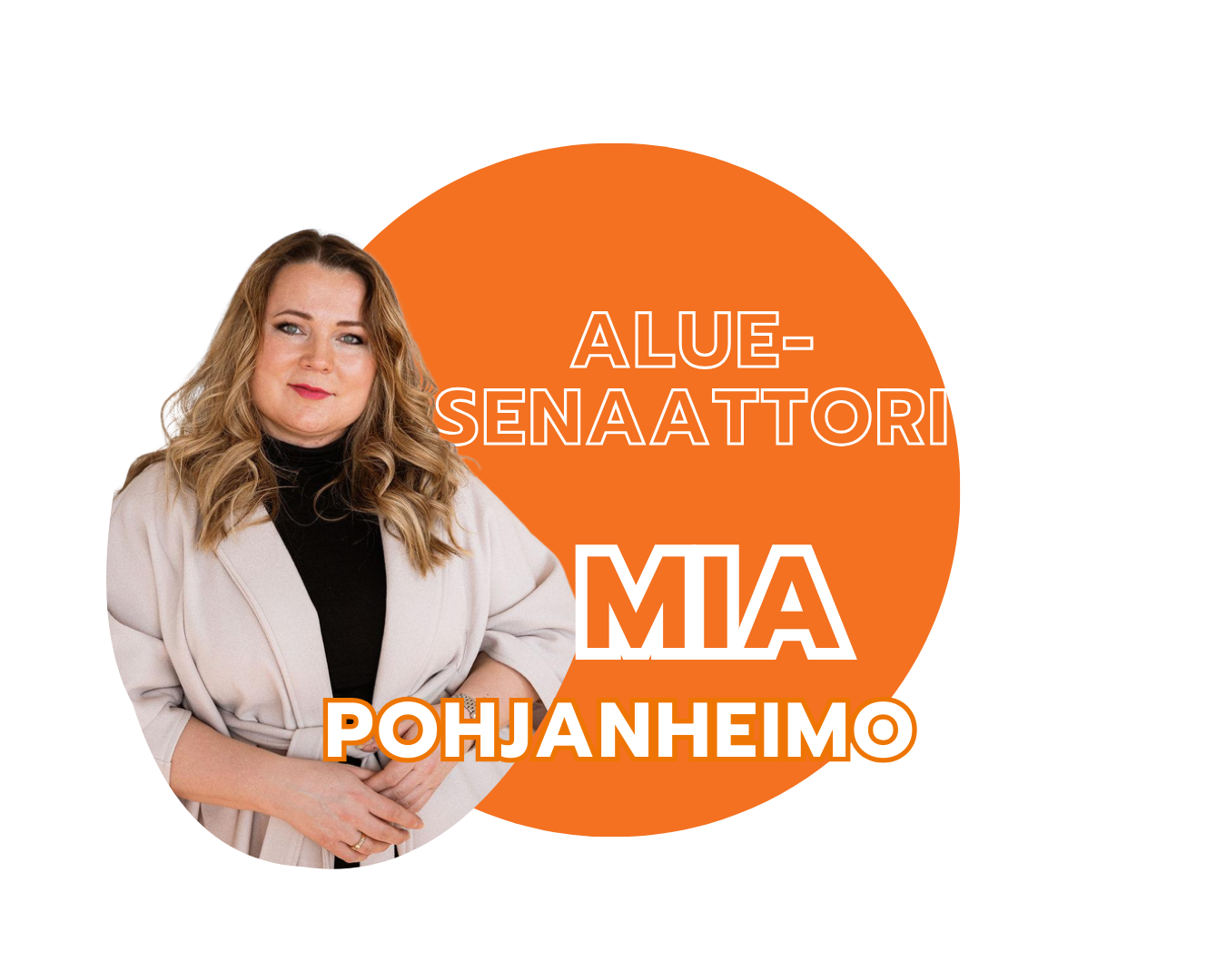 Aluesenaattori C / Häirintäyhdyshenkilö - Mia Pohjanheimo